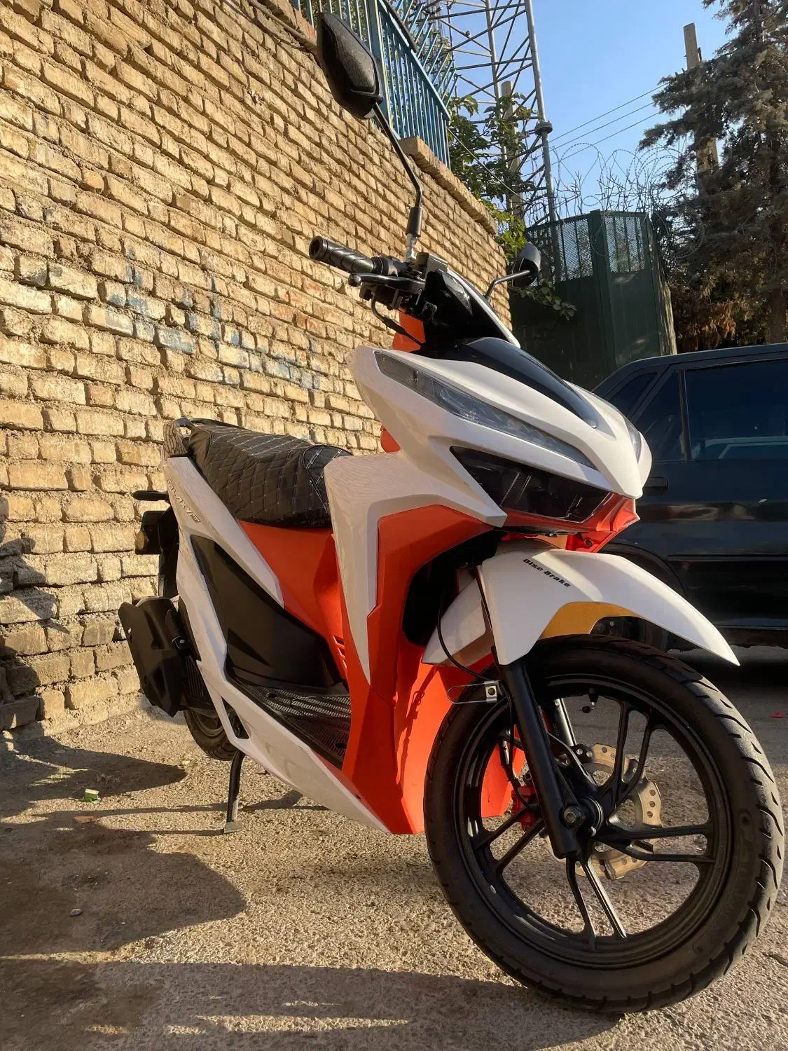 کلیک ۱۵۰ سفید|موتورسیکلت|کرج, حسن آباد|دیوار