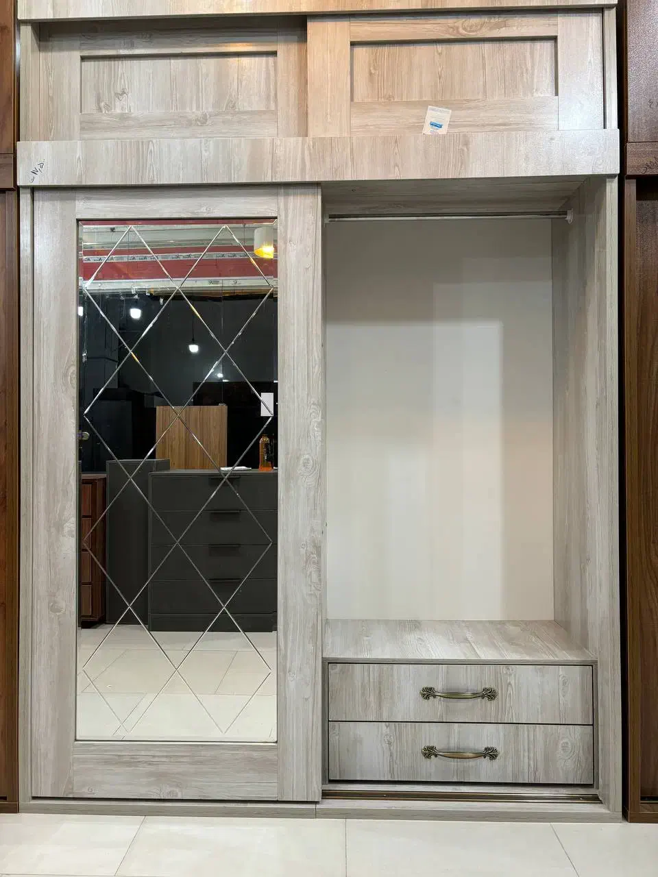 کمد دیواری ریلی|جاکفشی، کمد، دراور|مشکیندشت, |دیوار