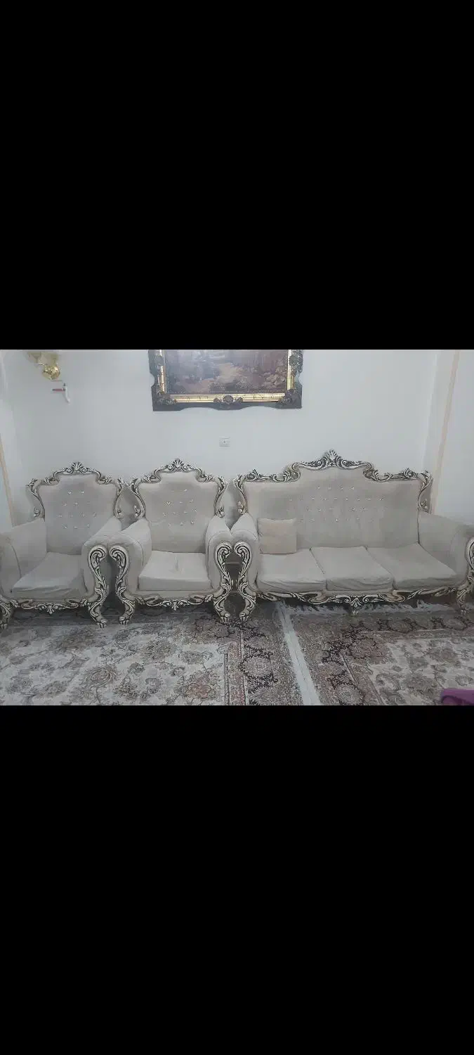 مبل ۶ نفره|مبلمان خانگی و میز عسلی|اسلامشهر, شهرک توحید|دیوار