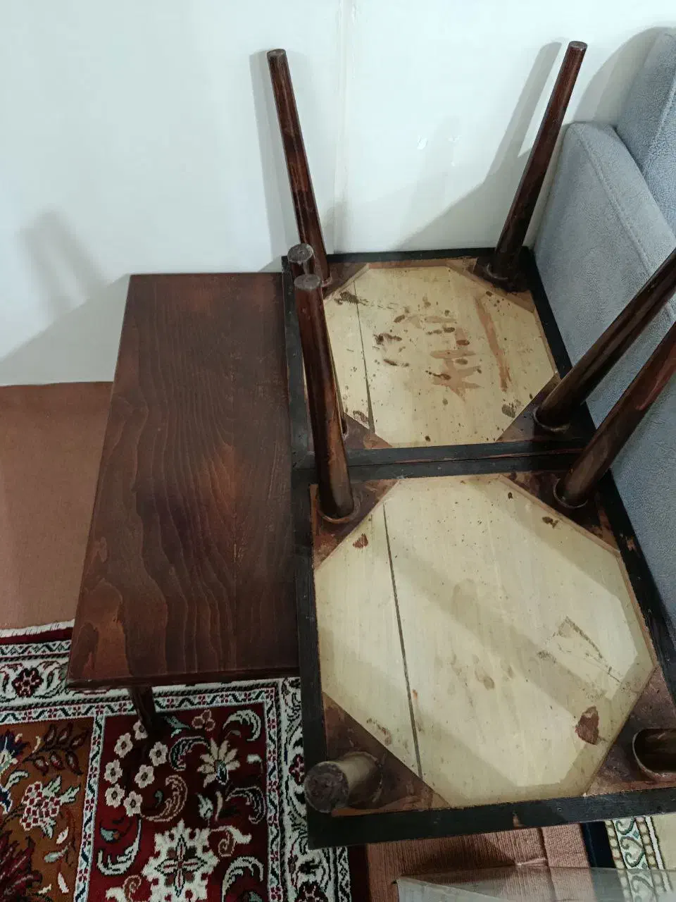 میز جلو مبلی ودوتا عسلی|مبلمان خانگی و میز عسلی|اسلام‌شهر, شهرک امام حسین (میان آباد)|دیوار