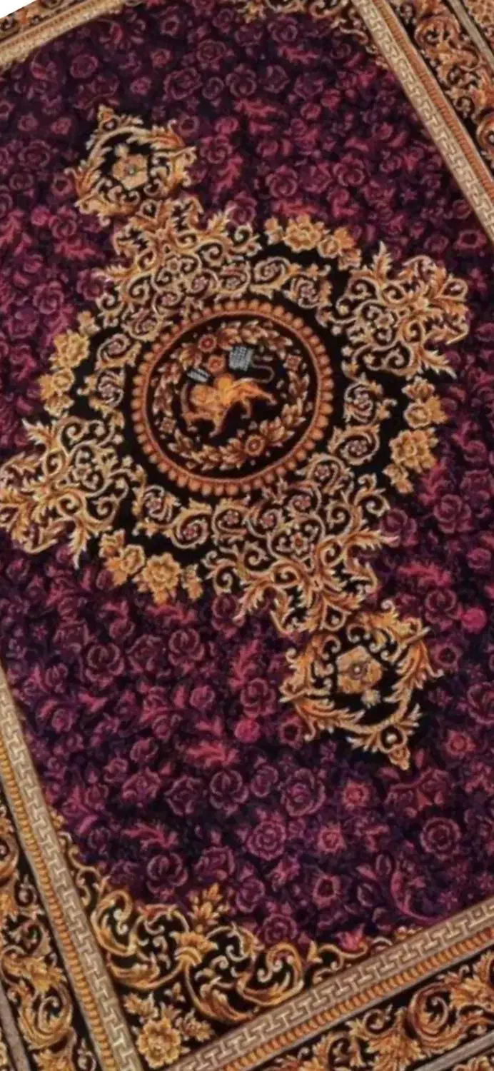 ذرع ونیم ۱/۵ متری ابریشم قم|فرش|قم, چهار مردان|دیوار