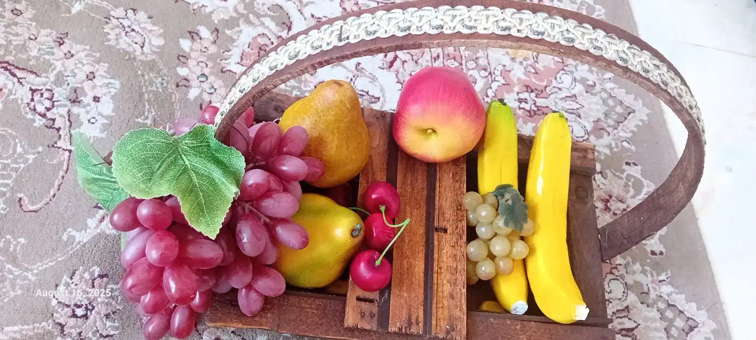 سبدومیوه مصنوعی میوه های مصنوعی تزئینی|صنایع دستی و سایر لوازم تزئینی|کرج, آق تپه|دیوار