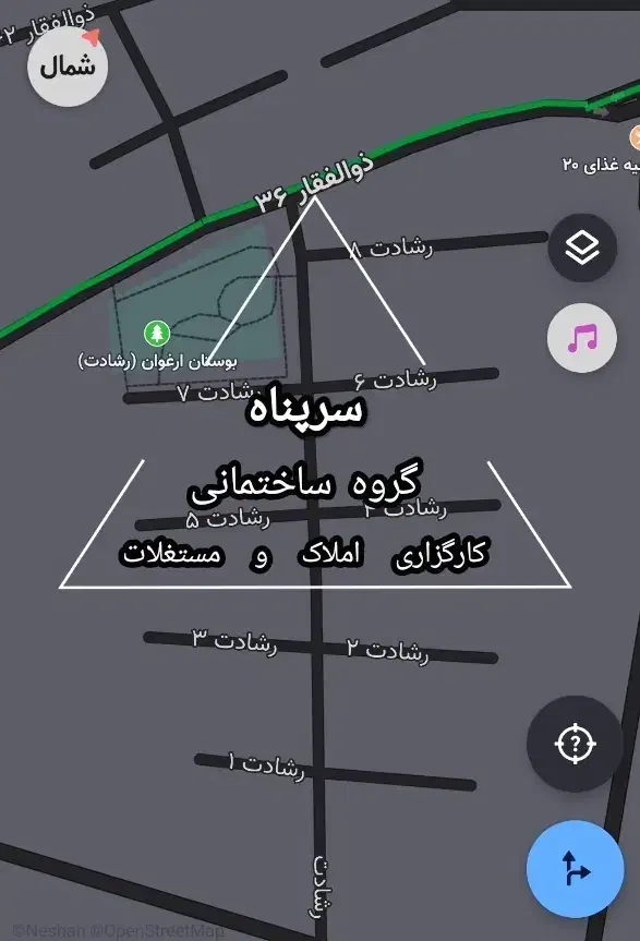 زمین بی نظیر دو نبش خیابان رشادت|فروش زمین و ملک کلنگی|کاشان, فاز ۱ ناجی آباد|دیوار