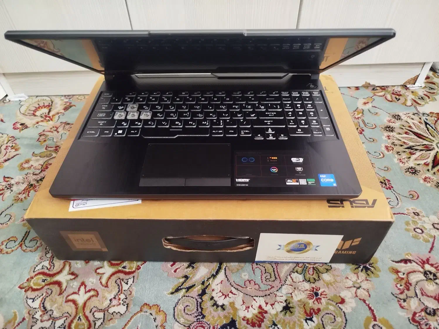 لپ‌ تاپ گیمینگ ایسوس تاف FX506HF|رایانه همراه|تهران, گلستان (شهرک راه آهن)|دیوار