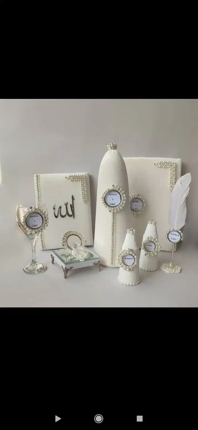 انواع ست های بله برون|صنایع دستی و سایر لوازم تزئینی|اصفهان, شاه پسند|دیوار