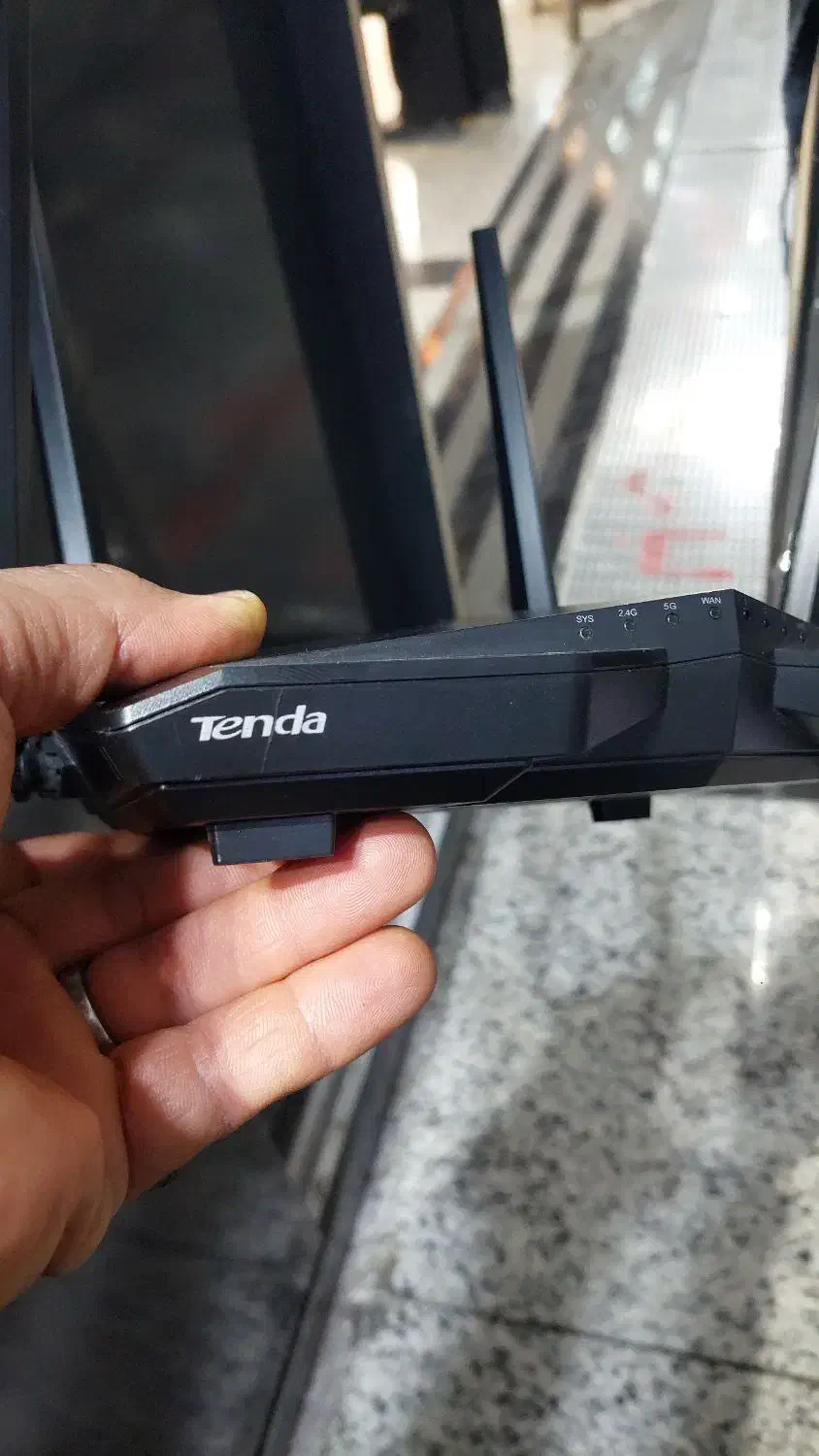 روتر، مودم،چهار انتن تندا|مودم و تجهیزات شبکه|قم, صفائیه|دیوار