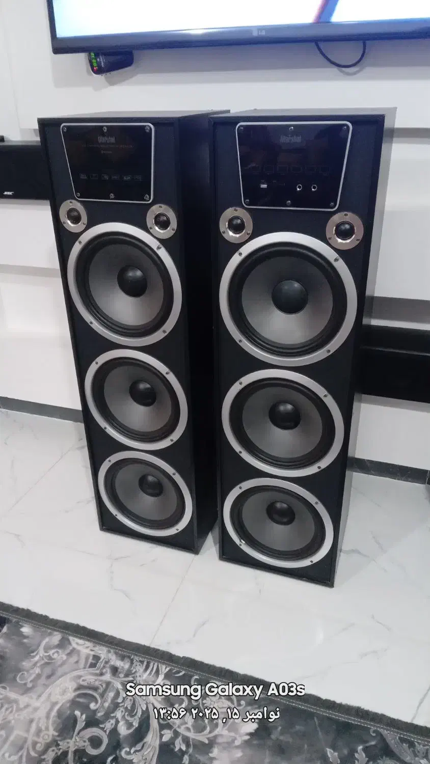 باند مارشال فلش خور بلوتوث داراصل|سیستم صوتی خانگی|ابهر, |دیوار