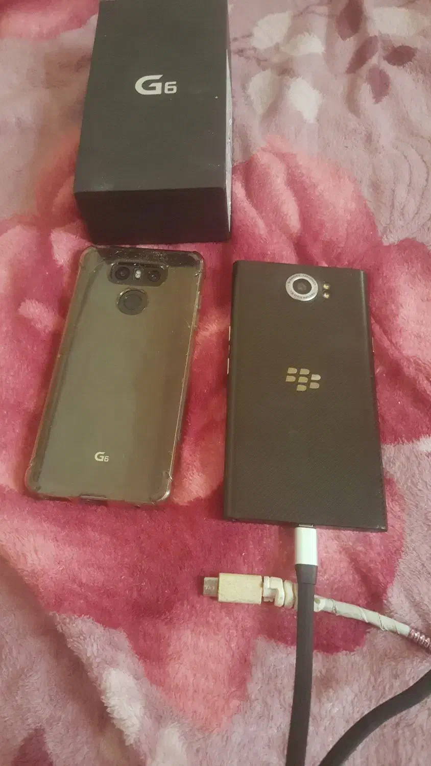 ال جی g6 و بلکبری پرایو|موبایل|تهران, طرشت|دیوار