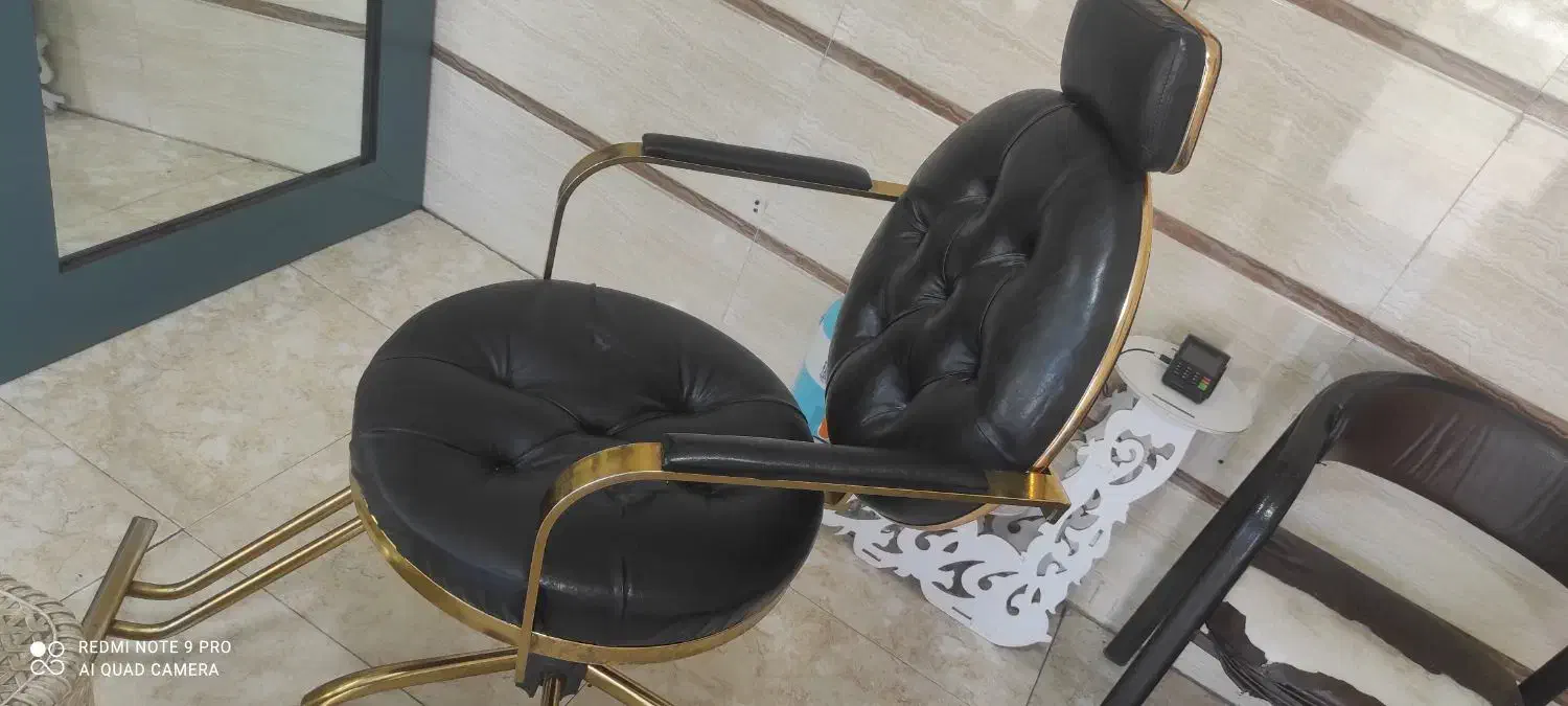 صندلی ارایشگاه جک دستی|آرایشگاه و سالنهای زیبایی|قرچک, زیبا شهر|دیوار