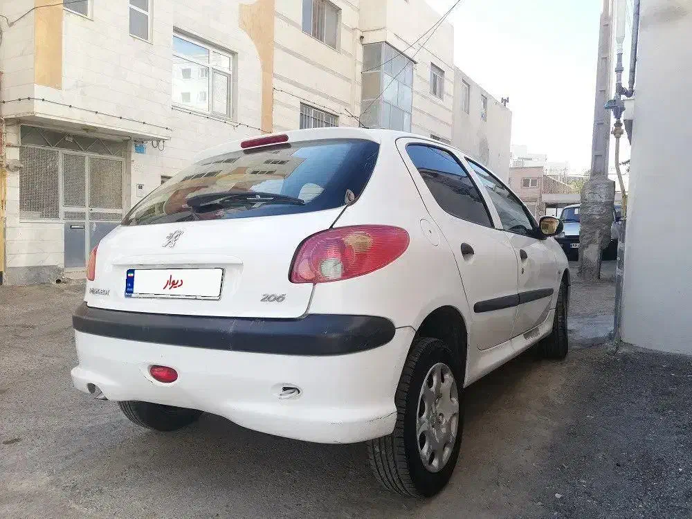 206 TU5- تیپ 5 فول|خودرو سواری و وانت|سبزوار, پاسداران|دیوار