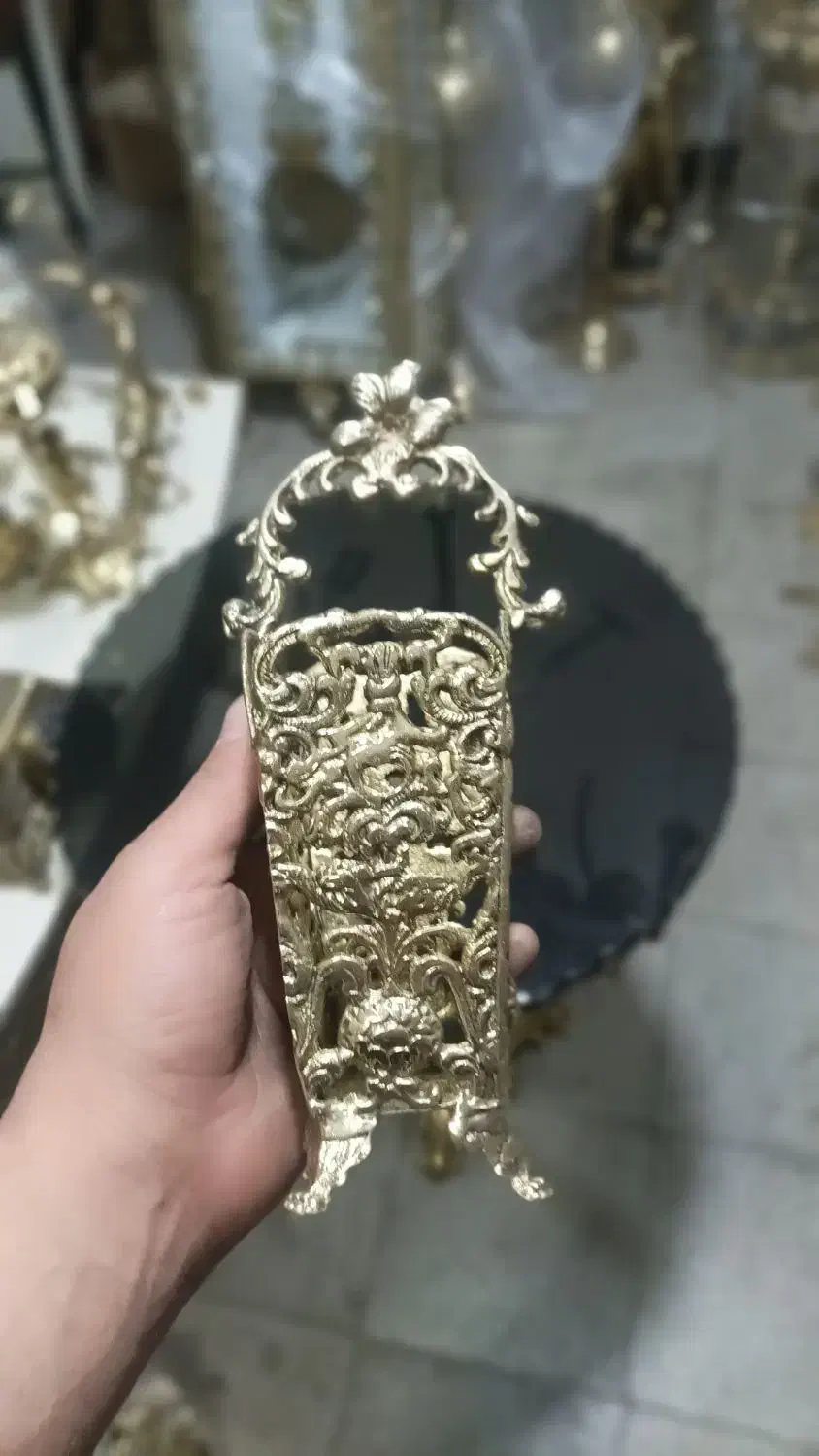 جا قاشق چنگال برنز|ظروف سرو و پذیرایی|اراک, |دیوار