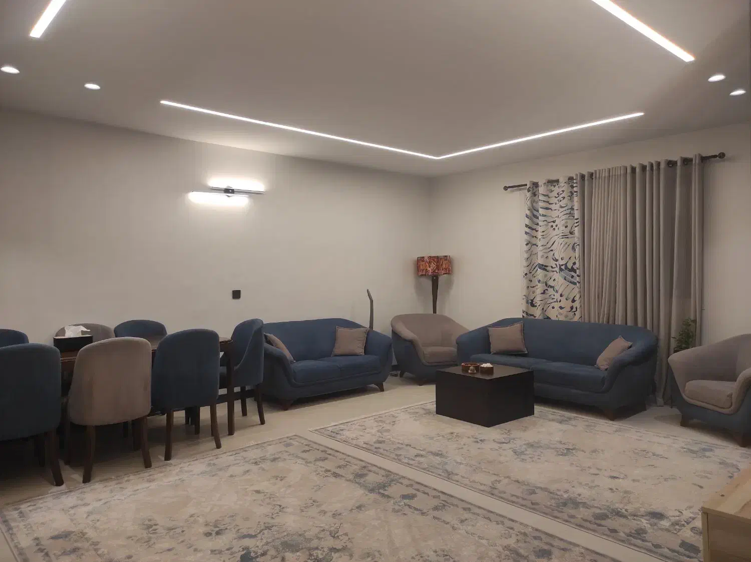 مبلمان راحتی 7 نفره|مبلمان خانگی و میز عسلی|پردیس, فاز ۸|دیوار