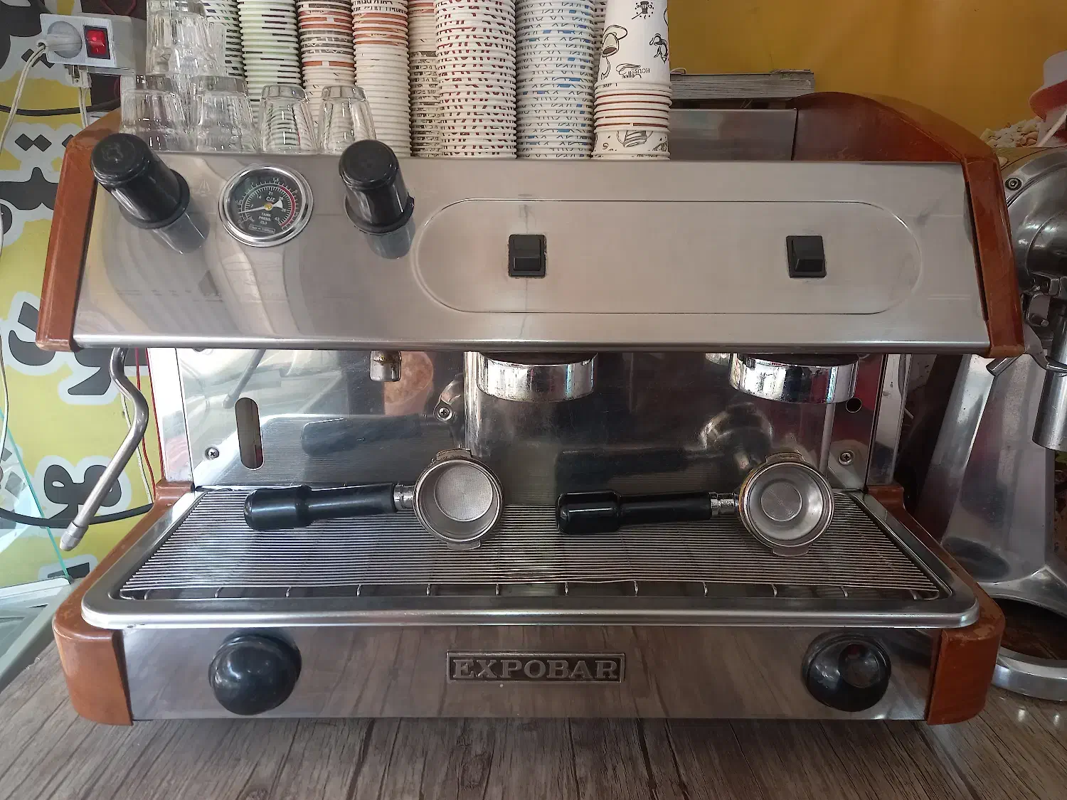 قهوه ساز دو گروپ صنعتی اکسپوبار|کافی‌شاپ و رستوران|جهرم, |دیوار