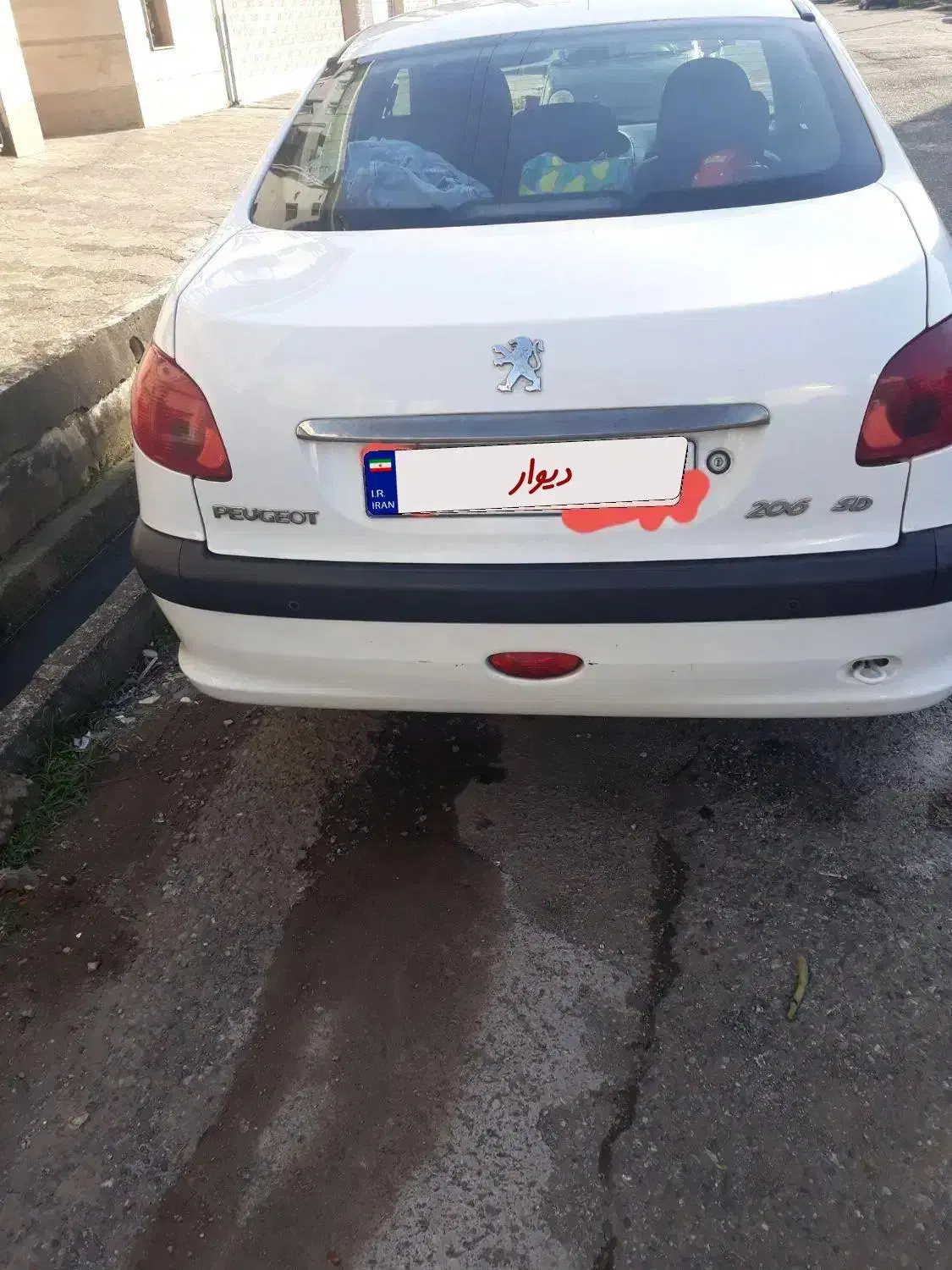 ۲۰۶اس دی بی رنگ|خودرو سواری و وانت|رشت, حمیدیان|دیوار