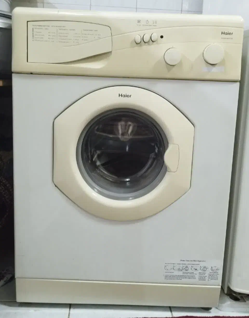 لباس شویی مارک هایر ۶ کیلویی|ماشین لباسشویی و خشککن لباس|اسلامشهر, شهرک مهدیه|دیوار