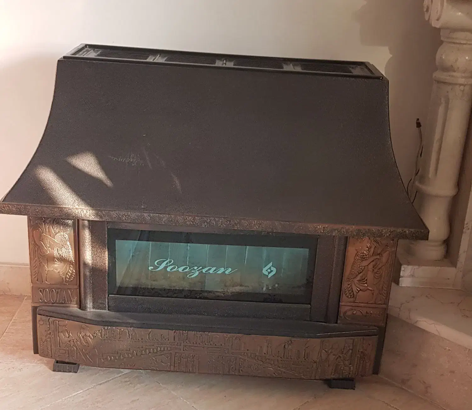 شومینه گازی|بخاری، هیتر، شومینه|زرگرشهر, |دیوار