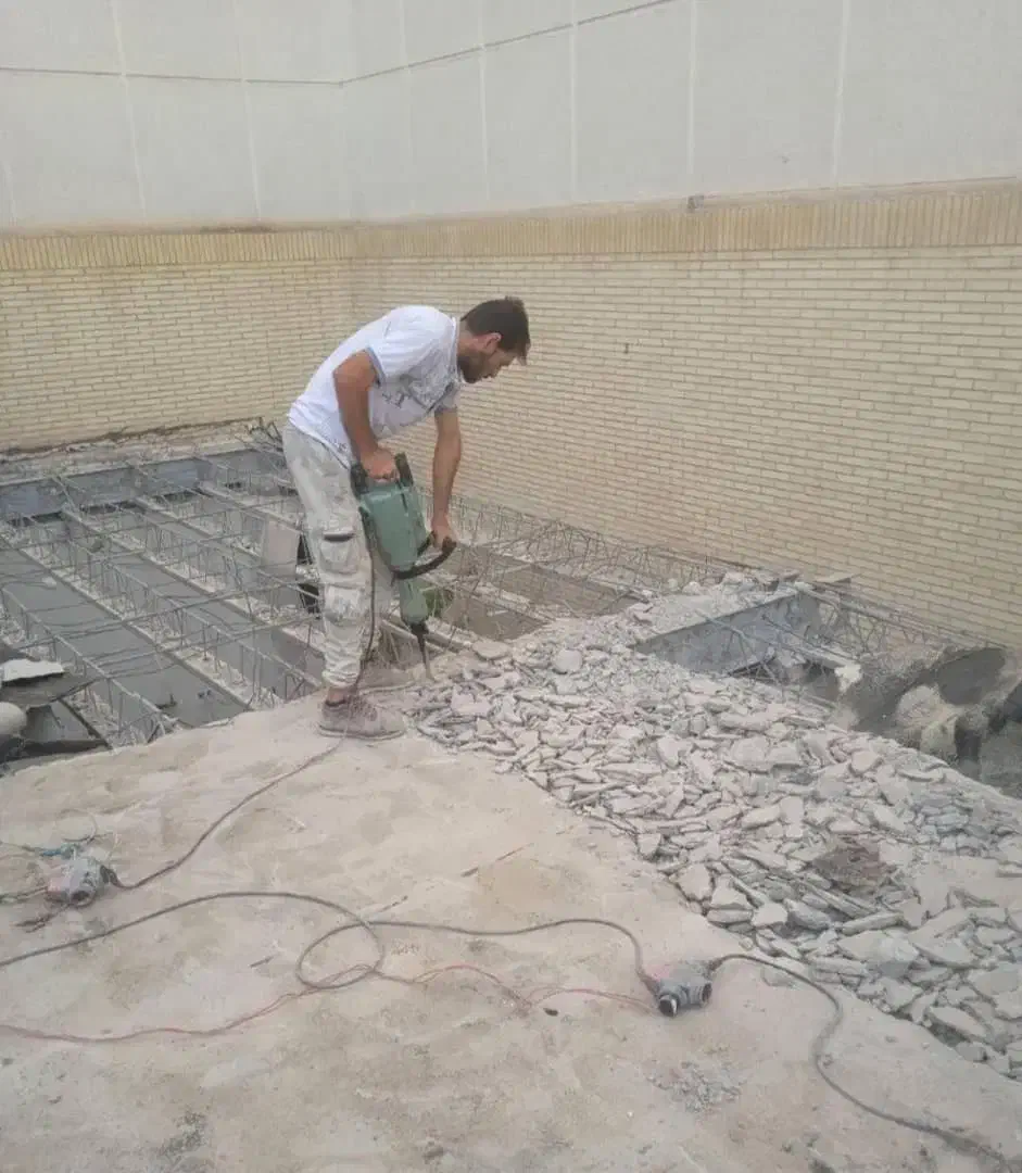 تخریب ساختمان دیوار. سرویس بهداشتی باپیکور|خدمات پیشه و مهارت|کرمان, |دیوار