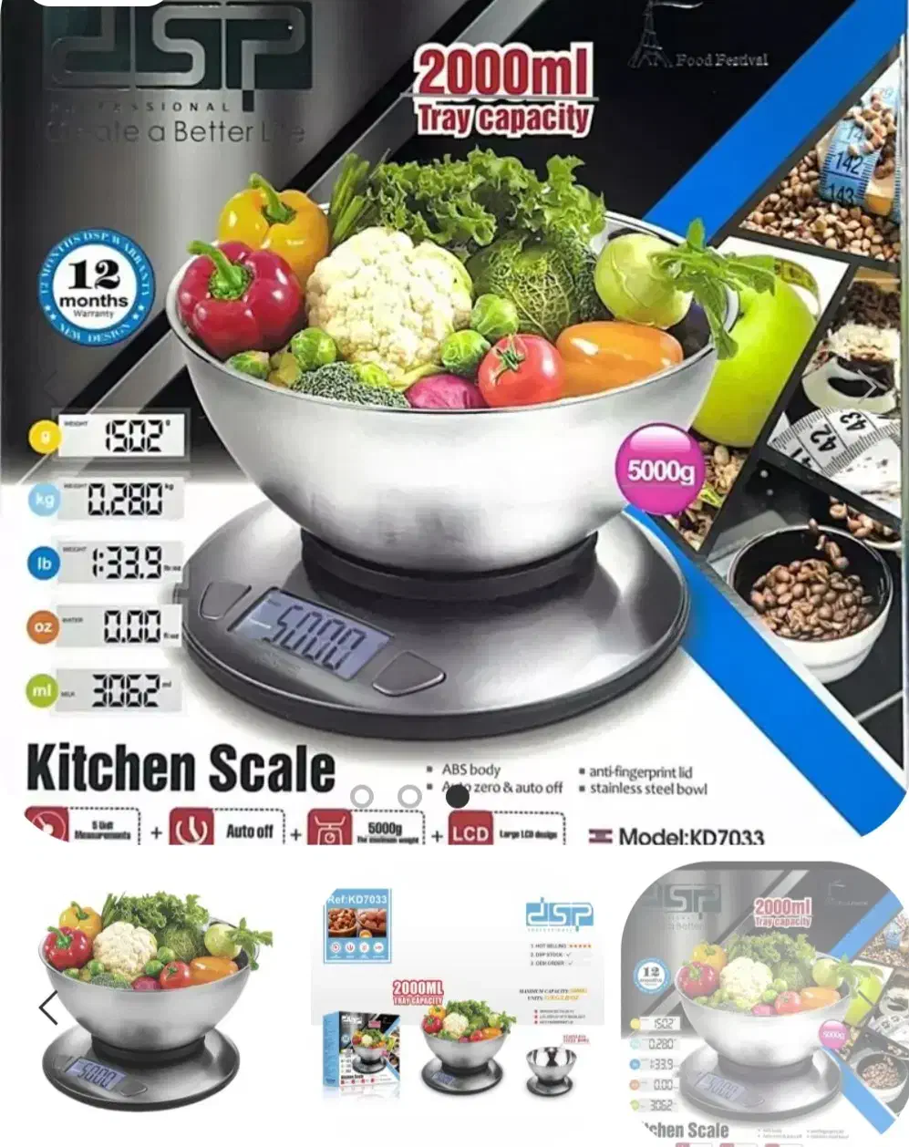 ترازوی آشپزخانه|ظروف پختوپز|بندر امام خمینی, |دیوار