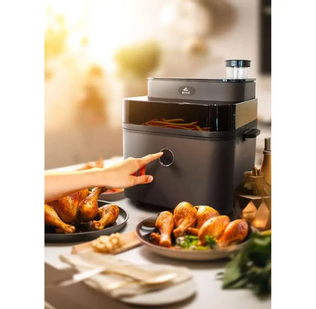 سرخکن بدون روغن ایوولی دارای مخزن آب و بخارپز|اجاق گاز و لوازم برقی پخت‌وپز|اردبیل, |دیوار