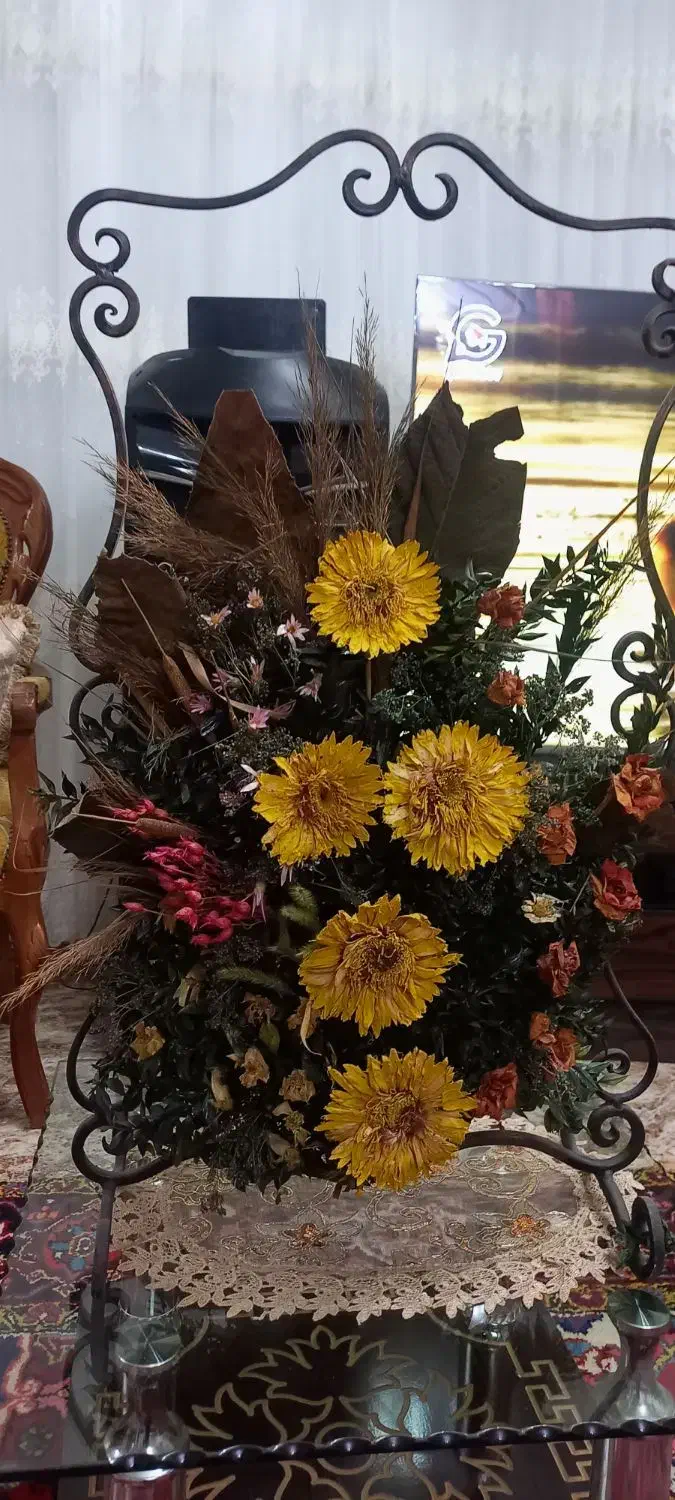 گل و گلدان مصنوعی|گل مصنوعی|باسمنج, |دیوار