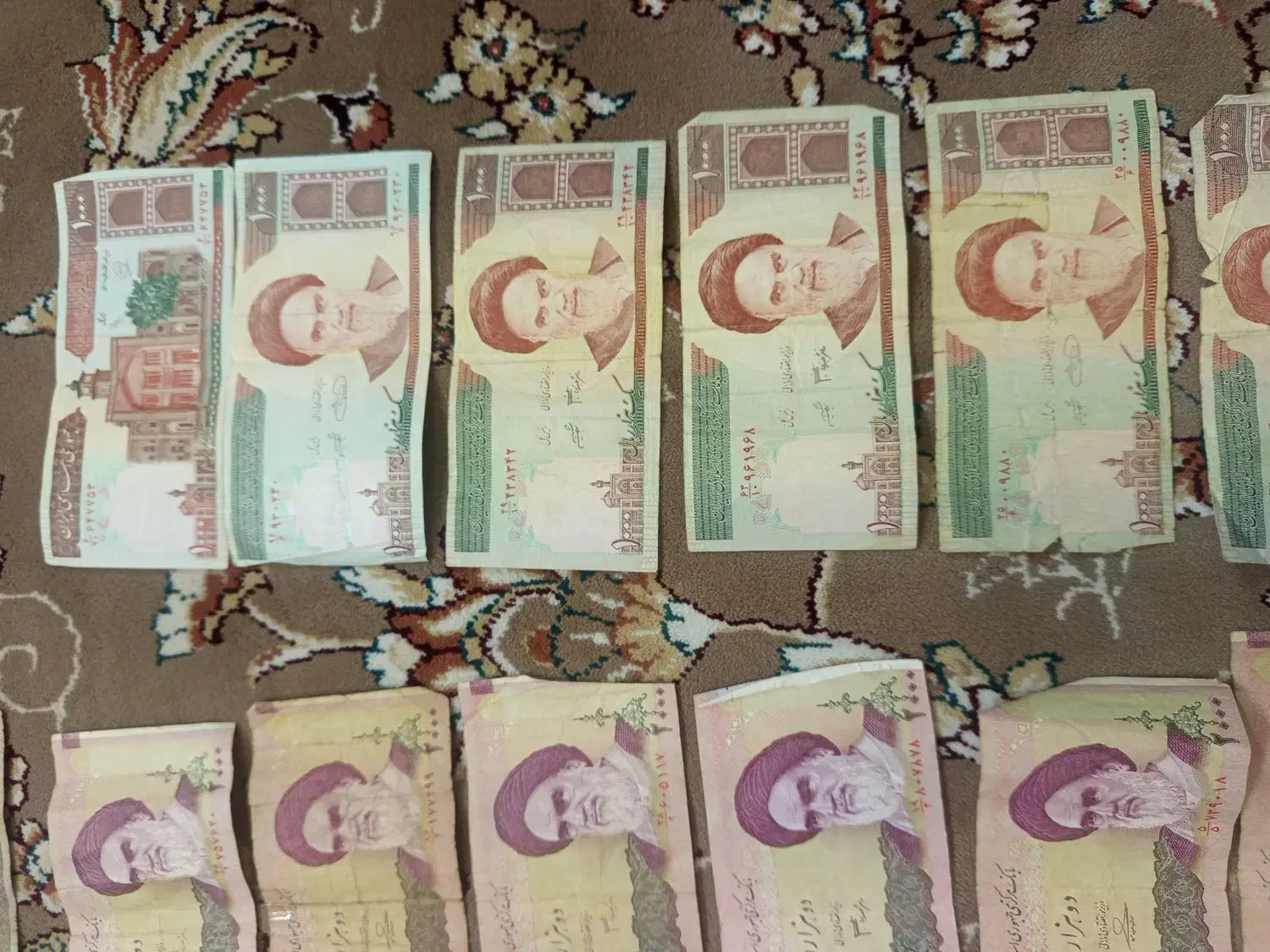اسکناس قدیمی کلیکسیون|کلکسیون سکه، تمبر، اسکناس|مشهد, کوی سیدی|دیوار
