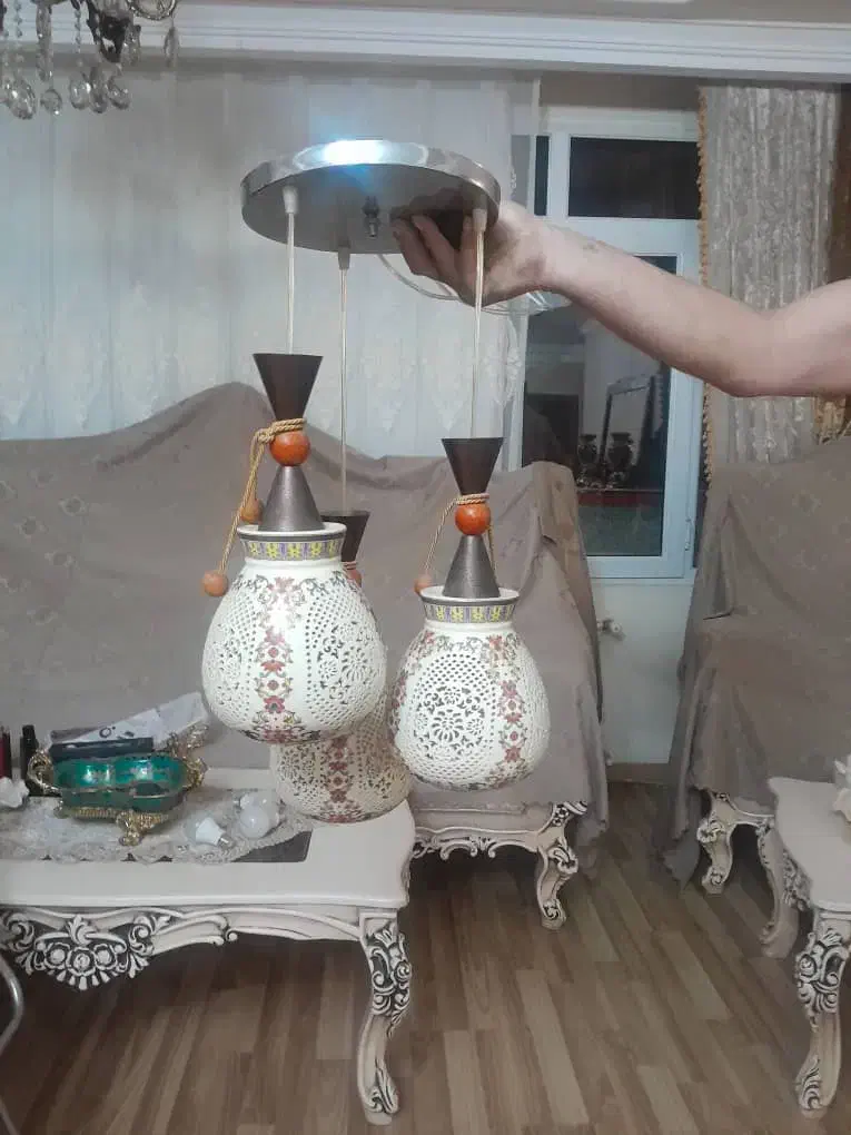 لوستر نو برای آشپزخانه واتاق|لوستر و چراغ آویز|تبریز, |دیوار