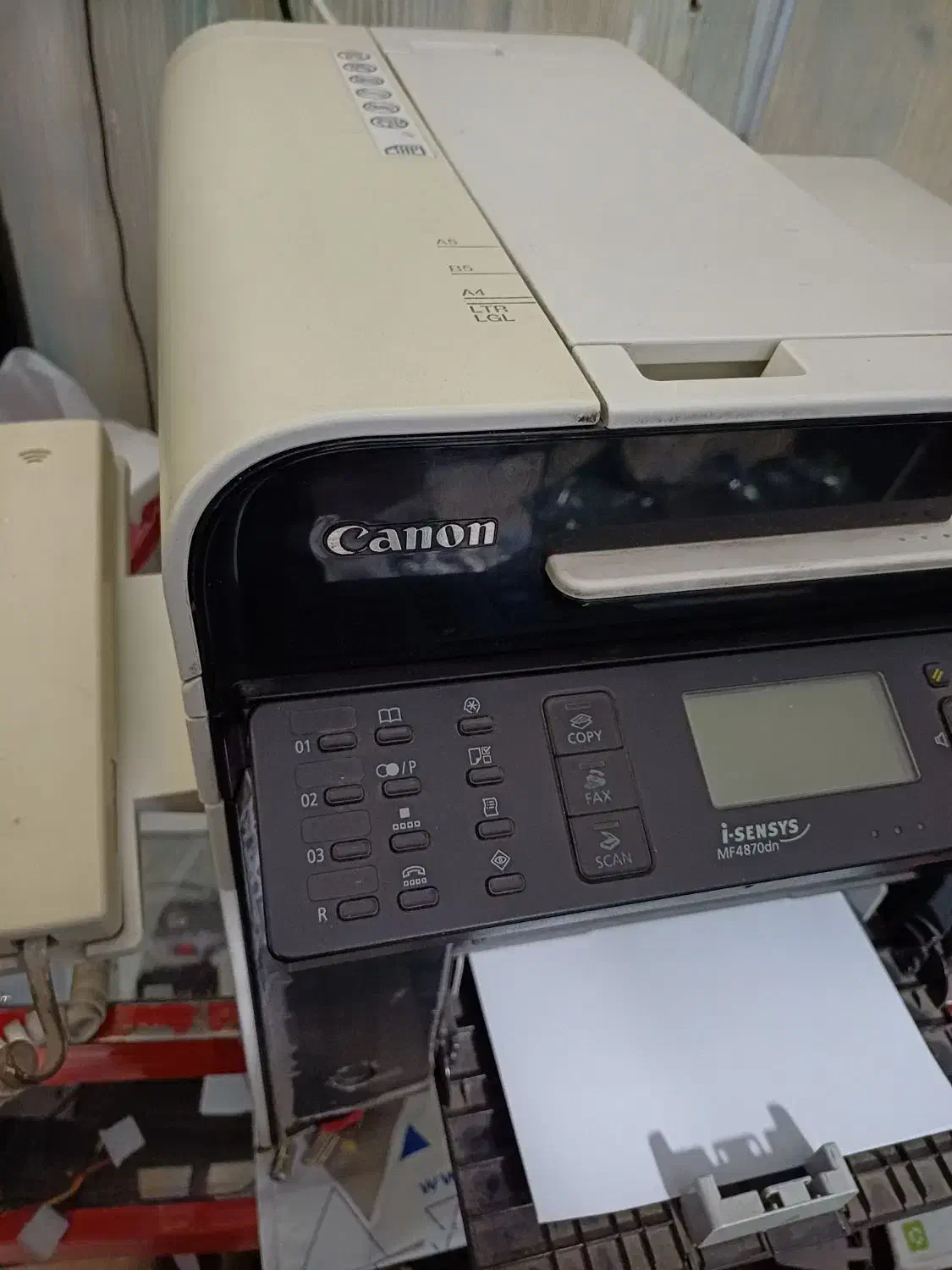 پرینتر چهار کاره کانن 4870 dn|پرینتر، اسکنر، کپی، فکس|تهران, قصر فیروزه ۱|دیوار