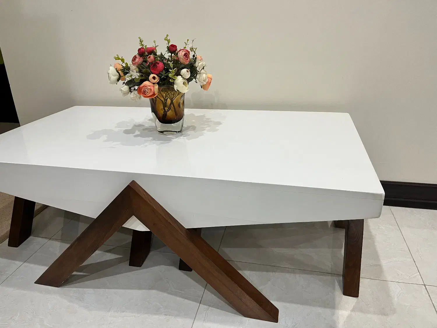 میز وسط مبلی  و ۲ عدد گل میز|مبلمان خانگی و میز عسلی|اهواز, کوروش|دیوار