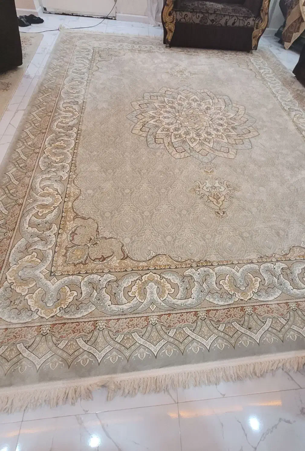 فرش ۱۲ متری قیطران|فرش|بندر انزلی, بشمن|دیوار