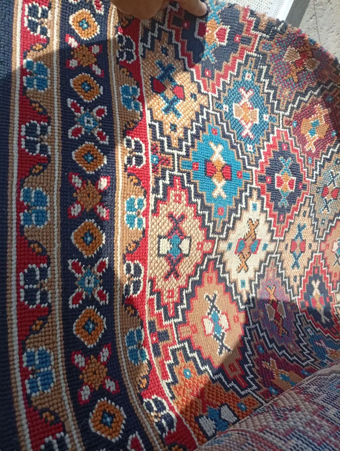 گلیم فرش|گلیم، جاجیم، گبه|ساوه, |دیوار