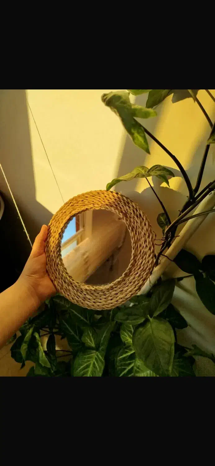 اینه های حصیری|آینه|خمام, |دیوار