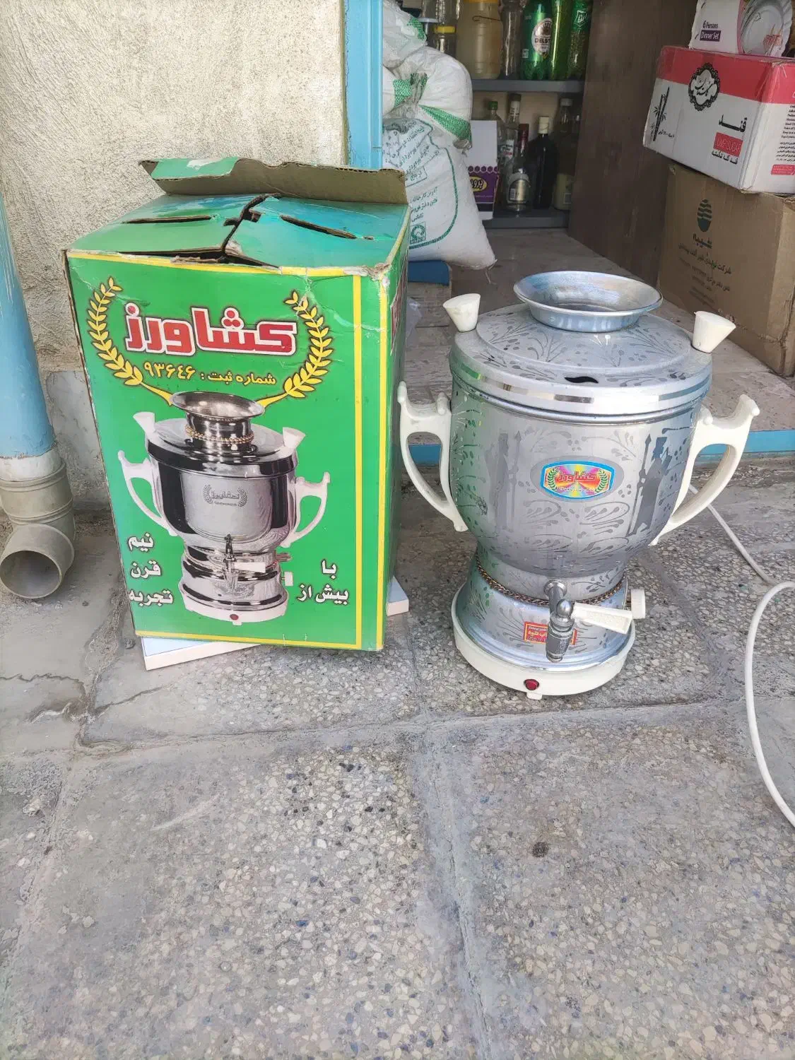 سماور برقی 6لیتری|سماور، چایساز، قهوهساز|احمدآبادمستوفی, |دیوار