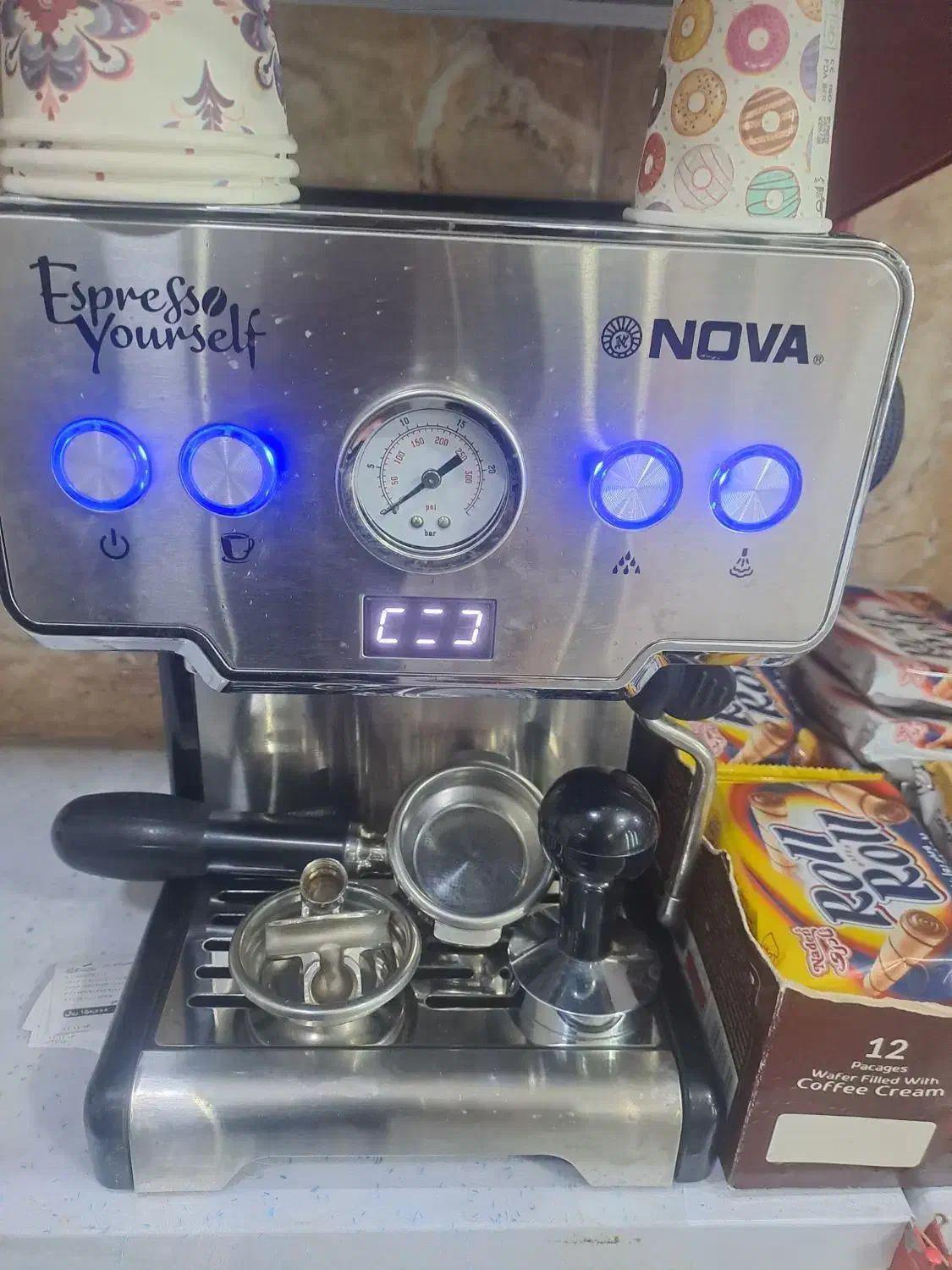 دستگاه قهوه سازنیمه صنعتی|سماور، چای‌ساز، قهوه‌ساز|کاشان, فاز ۲ ناجی آباد|دیوار