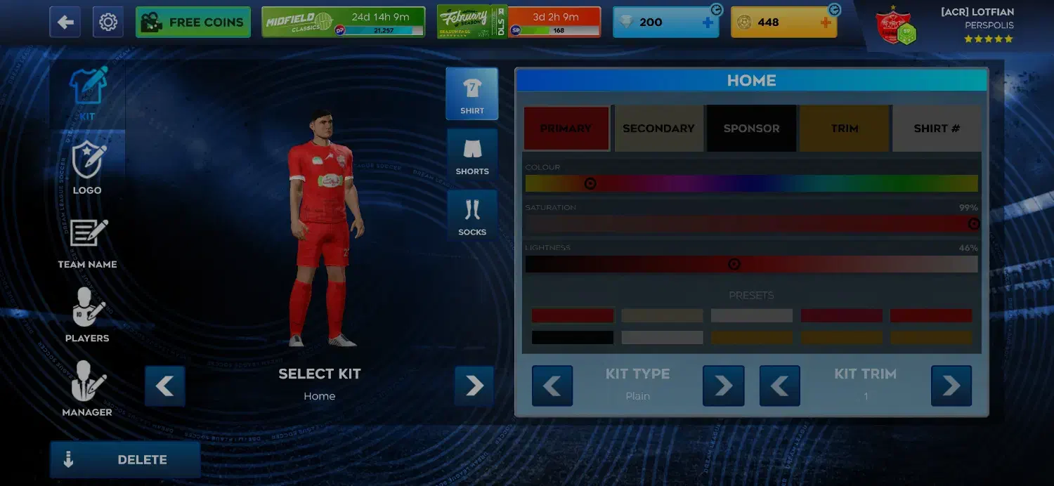اکانت دریم لیگ|کنسول، بازی ویدئویی و آنلاین|بهبهان, |دیوار