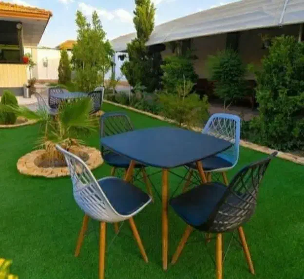 صندلی پلاستیکی/باغی کافه تشک چرمicon43/گلشهر|میز و صندلی غذاخوری|کرج, گلشهر|دیوار