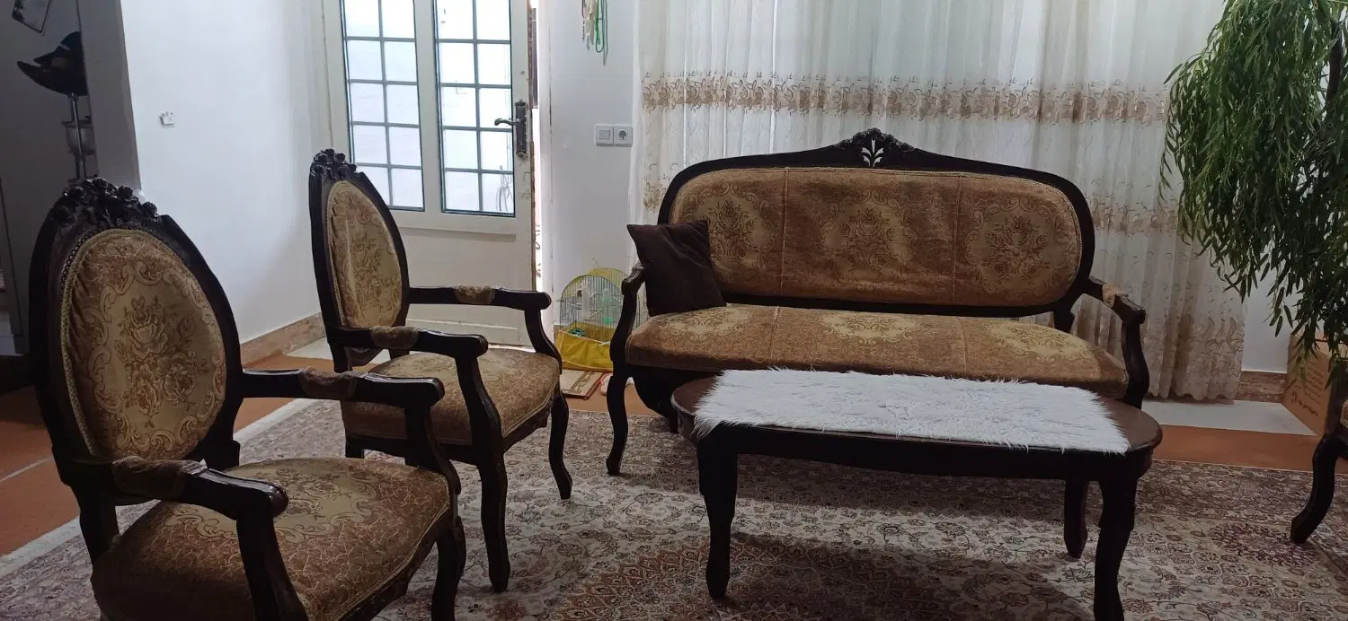 مبل چوبی|مبلمان خانگی و میز عسلی|ایذه, |دیوار