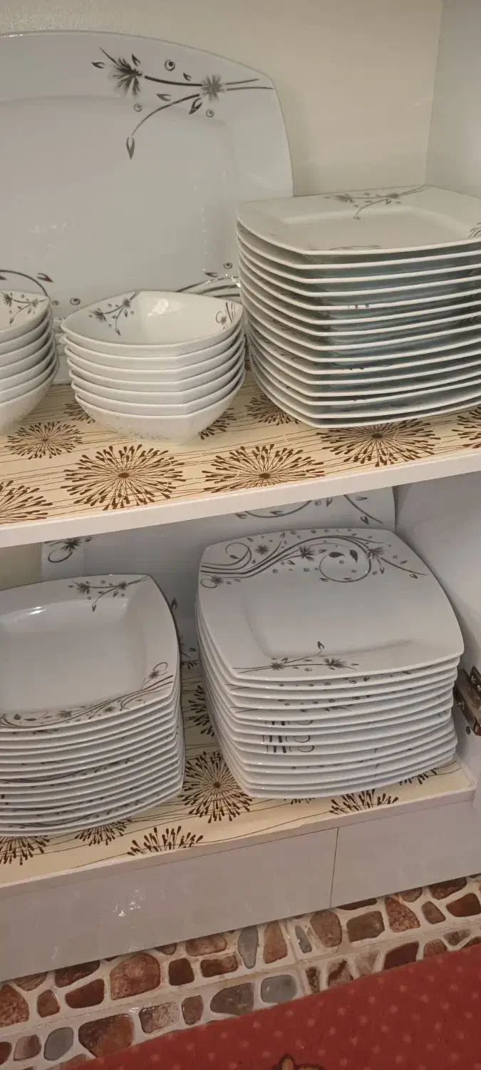 ظروف پذیرایی چینی|ظروف سرو و پذیرایی|هشتگرد, شهرک بعثت|دیوار