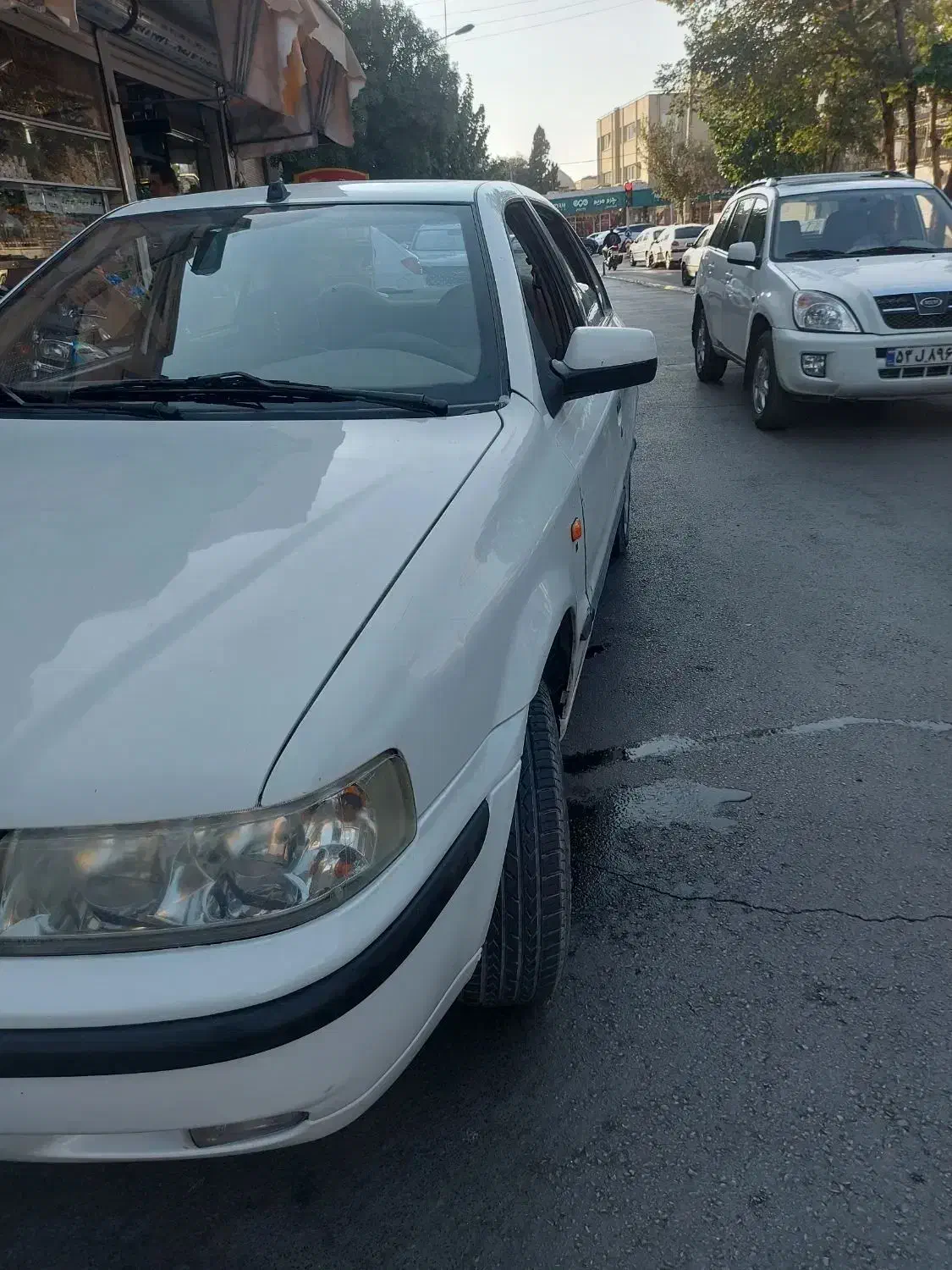 سمند۸۸بدون رنگ .معاوضه|خودرو سواری و وانت|مبارکه, |دیوار