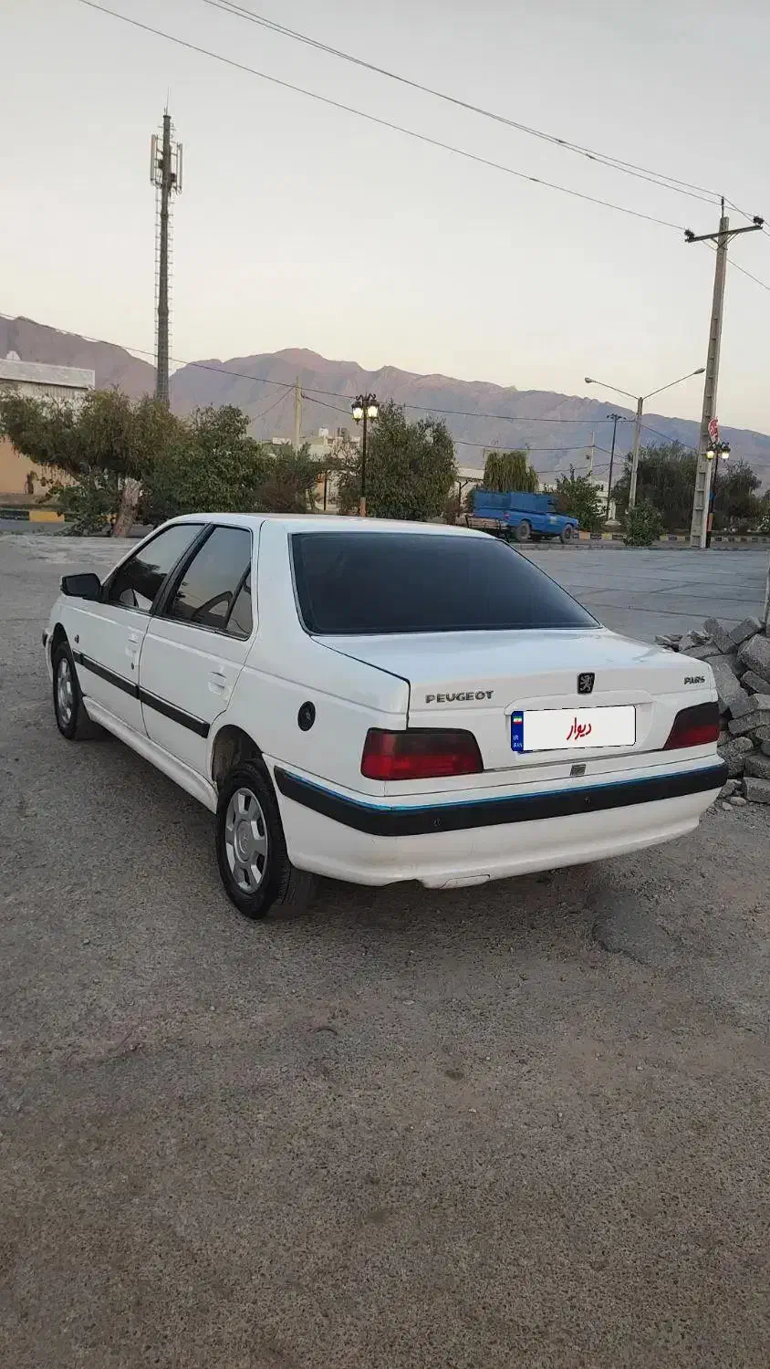 پژو پارس دوگانه فابریک مدل ۹۲|خودرو سواری و وانت|داراب, |دیوار