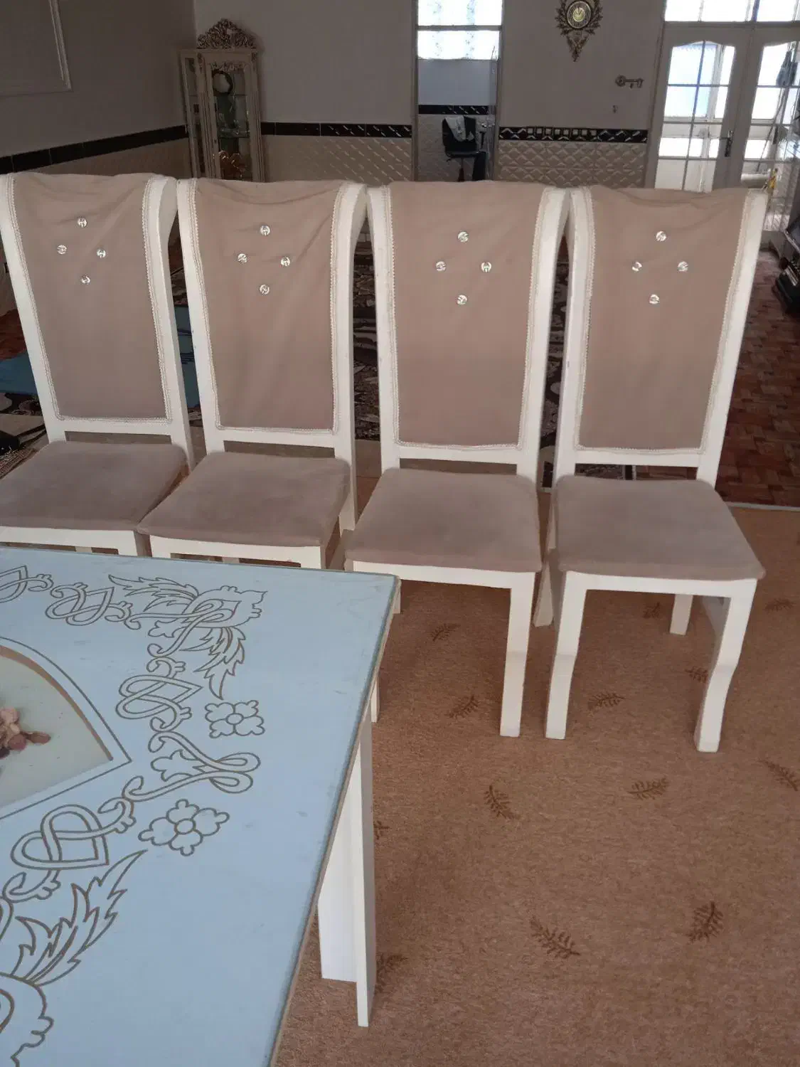 میز غذاخوری.ساعت ایستاده|میز و صندلی غذاخوری|مشگین شهر, |دیوار