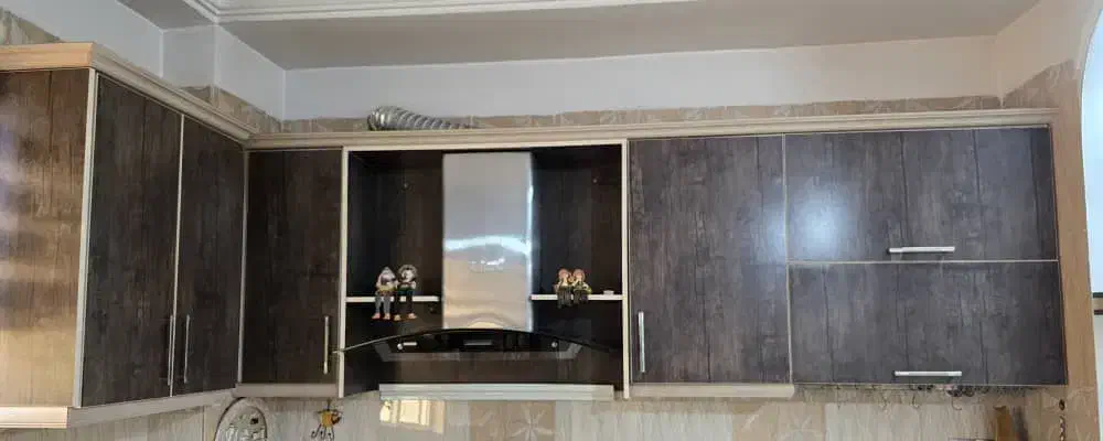 کابینت به همراه هود وسینگ|آبچکان و نظمدهنده ظروف|رامسر, |دیوار