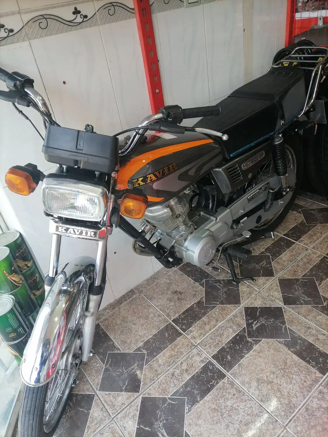 ۱۲۵ کویر مدل ۱۳۹۳ بکر و تمیز|موتورسیکلت|شیراز, کوشک میدان|دیوار