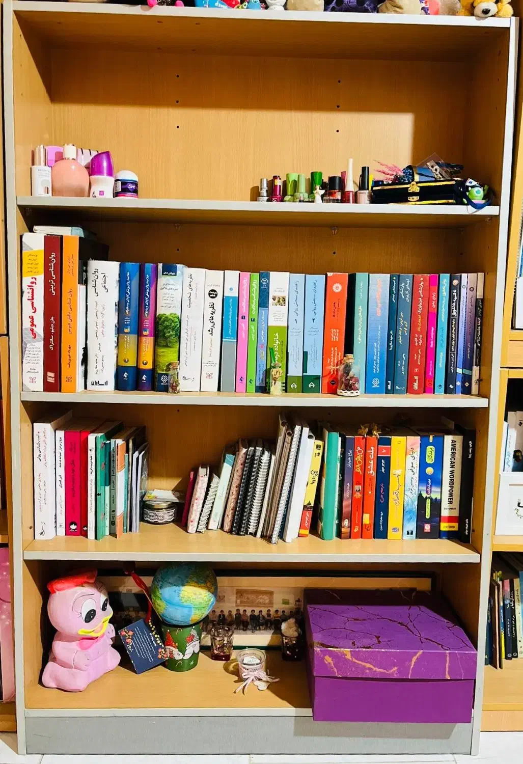 کتابخانه چوبی ام دی اف|کتابخانه، شلف، قفسههای دیواری|تهران, تهرانپارس غربی|دیوار