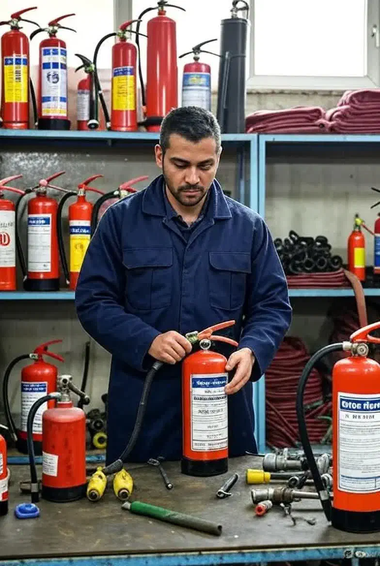 شارژ و فروش کپسول های آتش نشانی با مجوز رسمی|خدمات پیشه و مهارت|قم, نیروگاه|دیوار