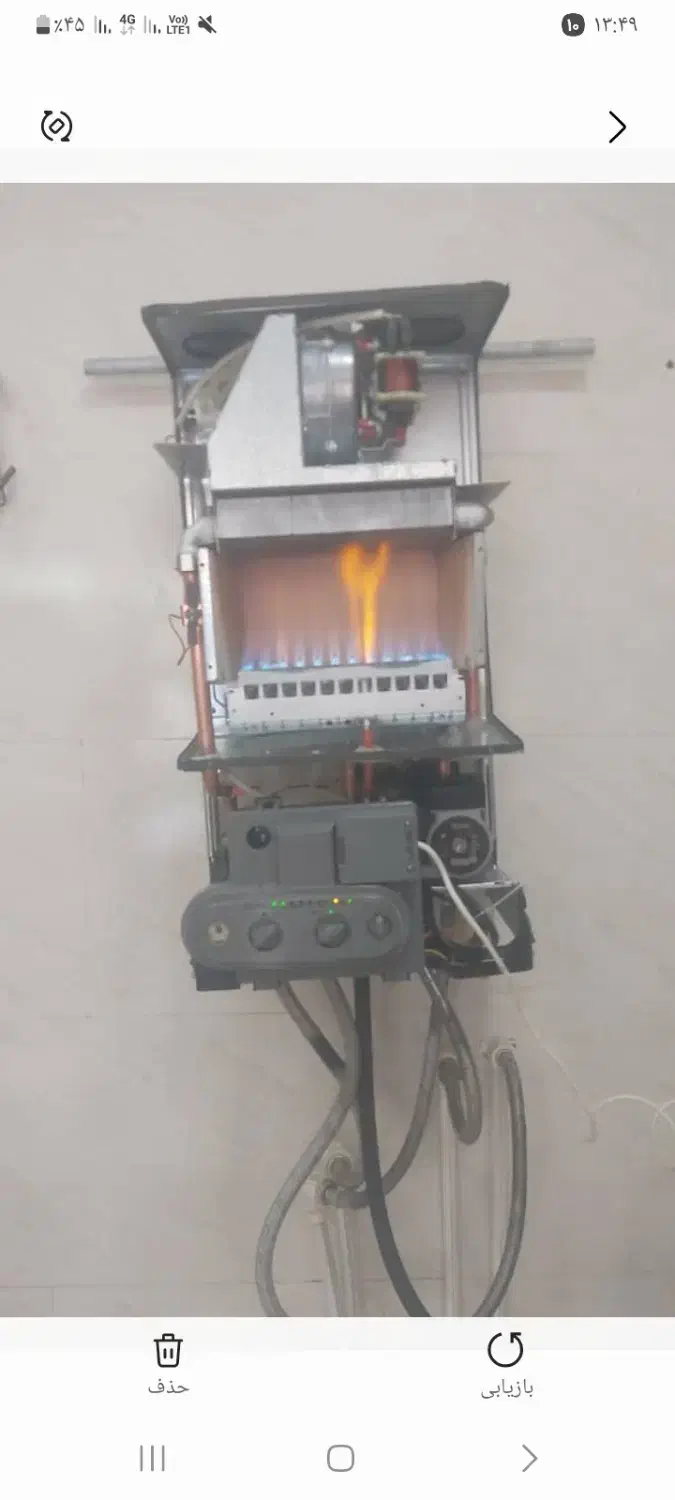 تعمیرکاربخاری/شومینه/ابگرمکن/اجاق گاز/پکیج باضمانت|خدمات پیشه و مهارت|رشت, بوسار|دیوار