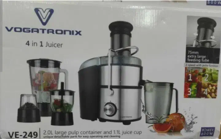 آب میوه گیری غذا ساز آبمیوه گیری ۴ وگاتی ایتالیا|آبمیوهگیر و آبمرکباتگیر|اصفهان, خواجو|دیوار