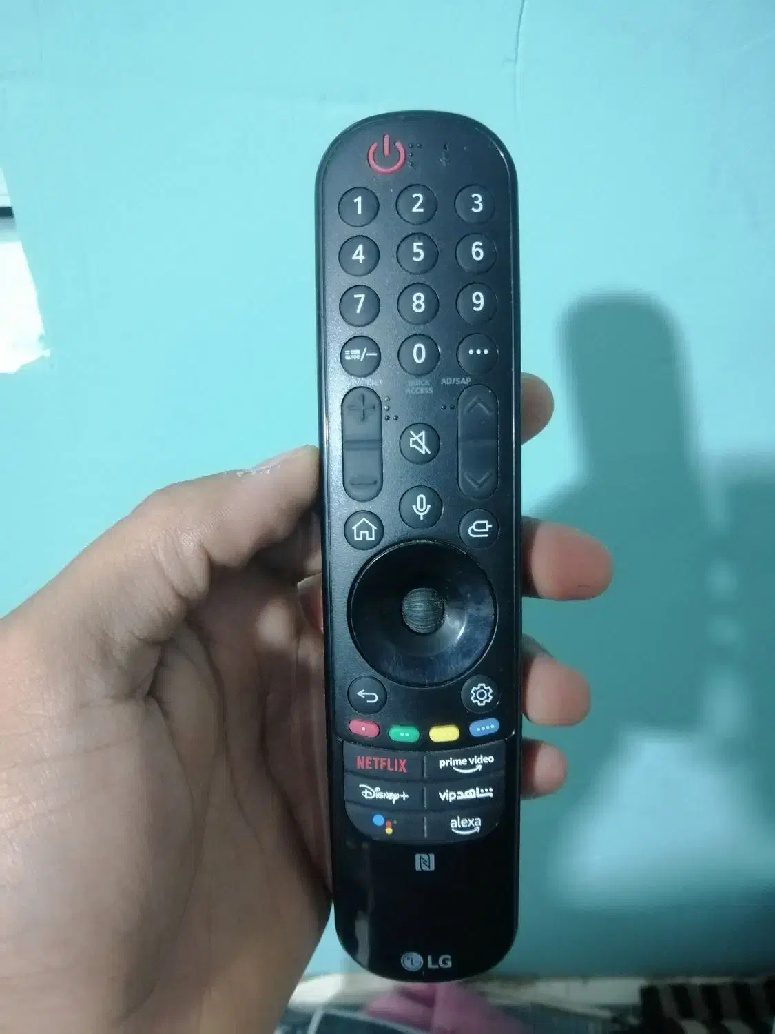 کنترل جادویی ال جی اصلی|تلویزیون و پروژکتور|بندر گناوه, |دیوار