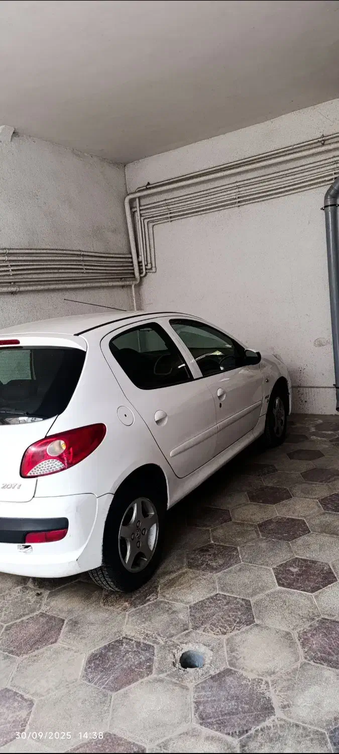 ۲۰۷ اتومات مدل ۹۰ فرانسه سفید کارشناسی موجوده|خودرو سواری و وانت|گرگان, |دیوار