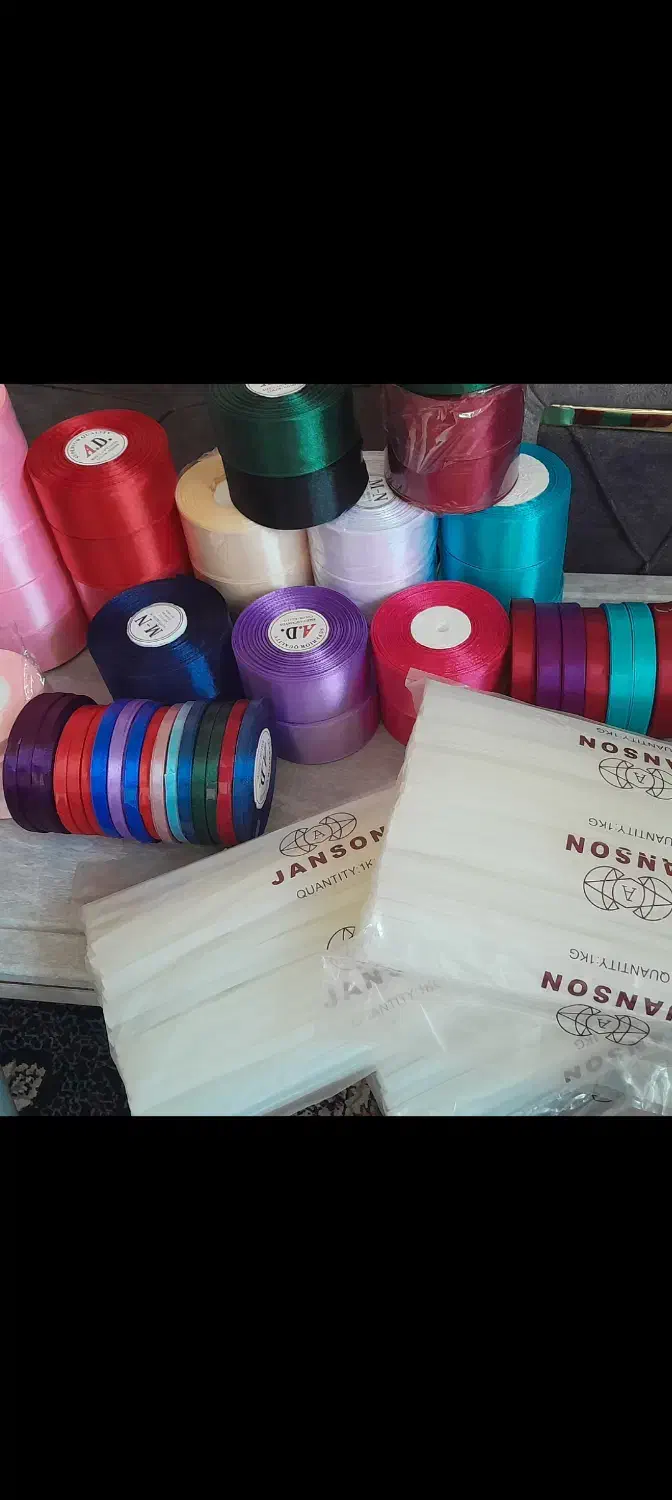 روبان و چسب و چوب با قیمت پایین فقط تا پایان امروز|لوازم خیاطی و بافتنی|مشهد, ابوذر|دیوار