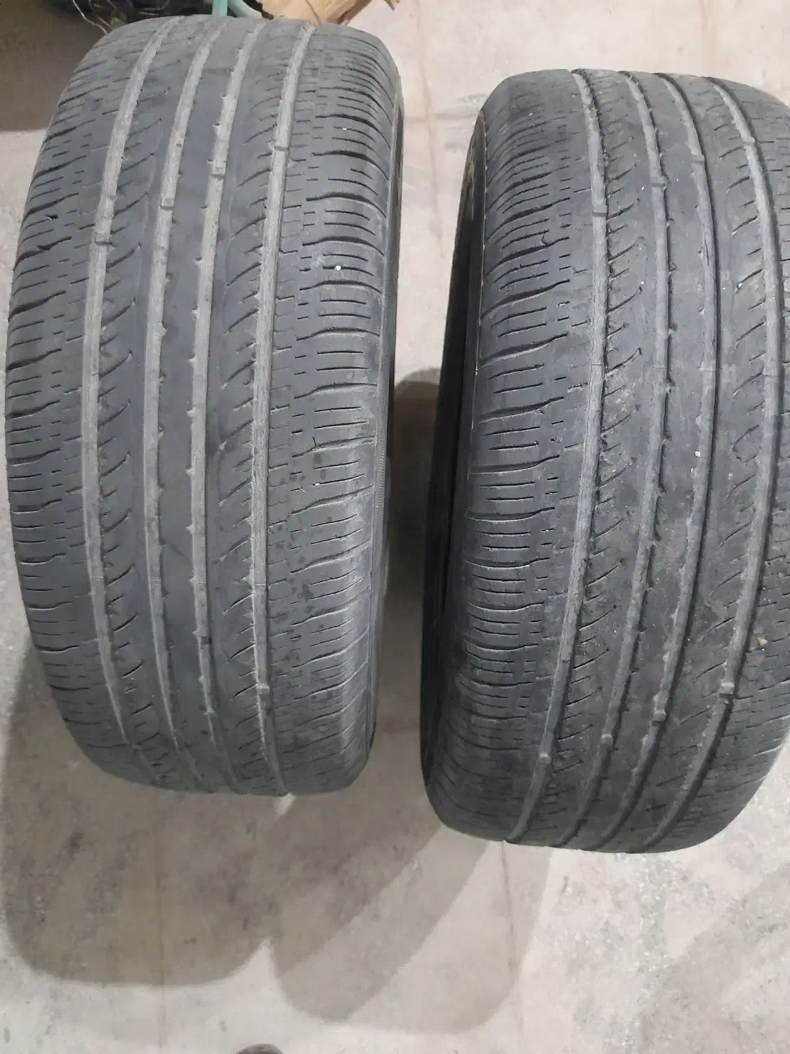 لاستیک دست دوم سایز۲۰۵/60/15|قطعات یدکی و لوازم جانبی|یزد, |دیوار